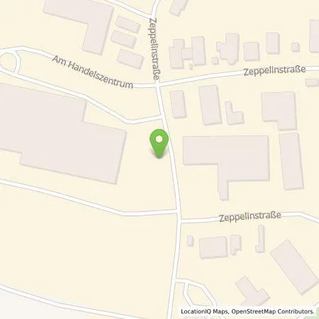 Standortübersicht der Tankstelle HTI Gienger KG in 91187 Röttenbach