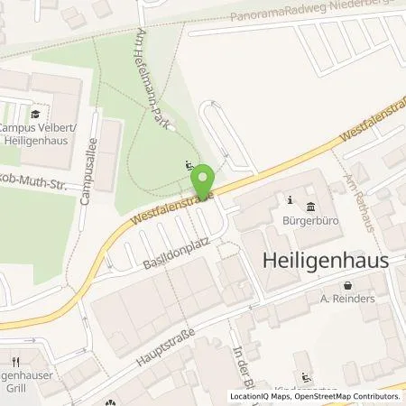 Standortübersicht der Tankstelle Neander Energie GmbH in 42579 Heiligenhaus