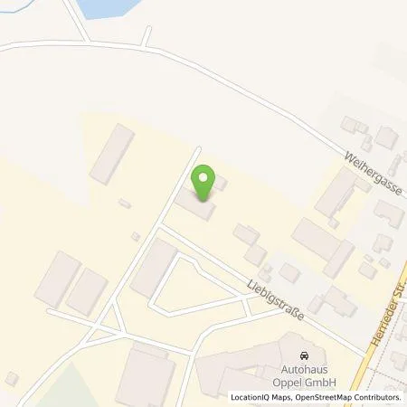 Standortübersicht der Tankstelle Elektro Lintermann GmbH in 91522 Ansbach
