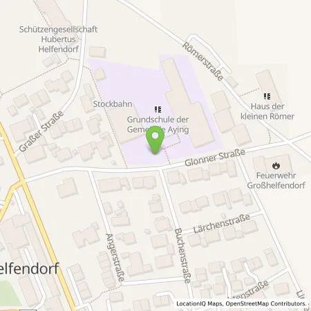 Standortübersicht der Tankstelle Energie Südbayern GmbH in 85653 Aying