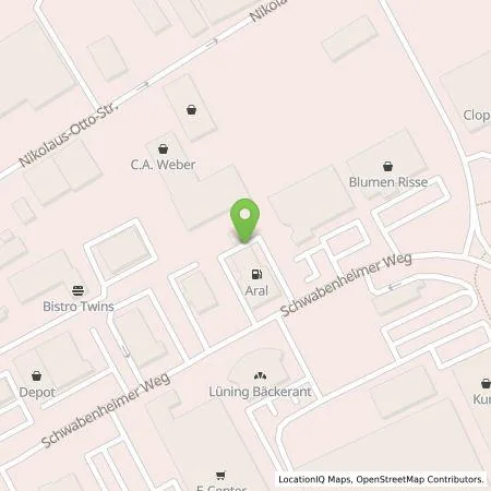 Standortübersicht der Tankstelle HGM Fitness AG in 55543 Bad Kreuznach