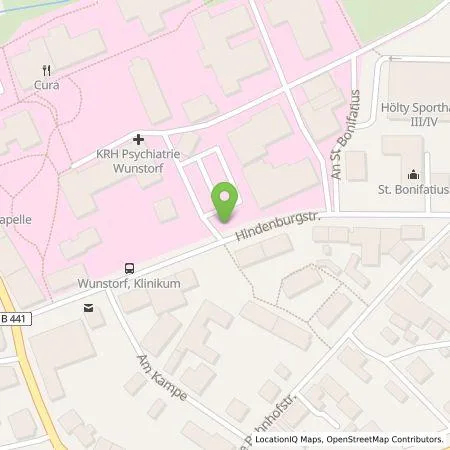 Standortübersicht der Tankstelle enercity AG in 31515 Wunstorf