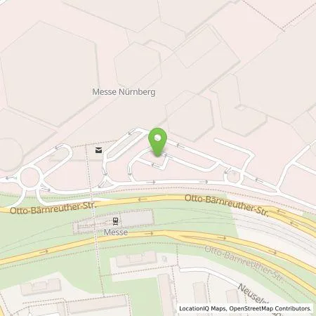 Standortübersicht der Tankstelle NürnbergMesse GmbH in 90471 Nürnberg