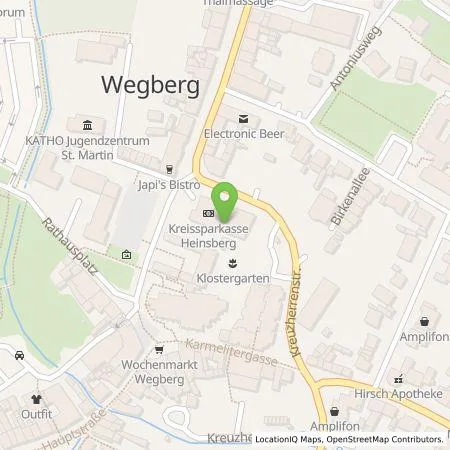 Standortübersicht der Tankstelle NEW Niederrhein Energie und Wasser GmbH in 41844 Wegberg