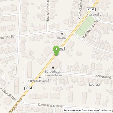 Standortübersicht der Tankstelle Energieversorgung Offenbach AG in 63075 Offenbach am Main