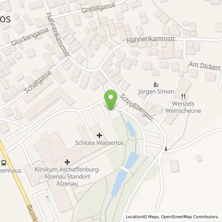 Standortübersicht der Tankstelle Energieversorgung Alzenau GmbH in 63755 Alzenau