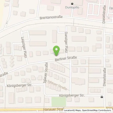 Standortübersicht der Tankstelle Energieversorgung Alzenau GmbH in 63755 Alzenau