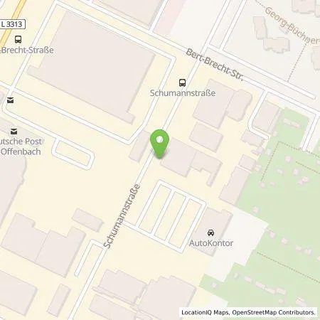 Standortübersicht der Tankstelle MORPHISTO GmbH in 63069 Offenbach am Main