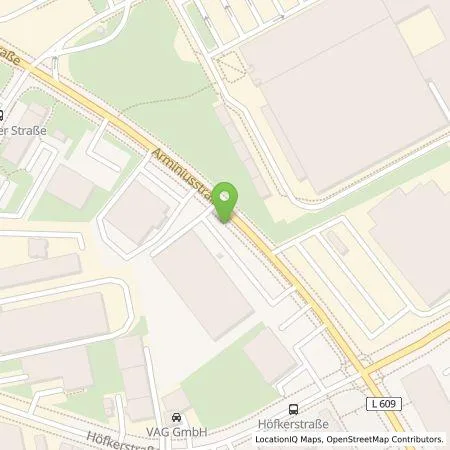 Standortübersicht der Tankstelle Dortmunder Energie- und Wasserversorgung GmbH in 44149 Dortmund