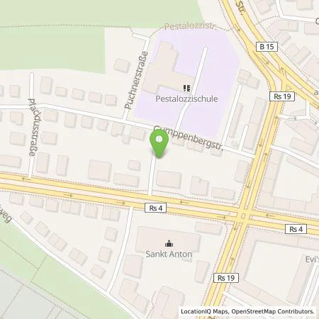 Standortübersicht der Tankstelle Qwello Deutschland GmbH in 93053 Regensburg