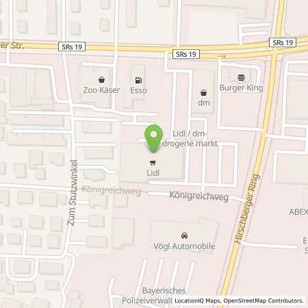 Standortübersicht der Tankstelle Lidl Dienstleistung GmbH & Co. KG in 94315 Straubing