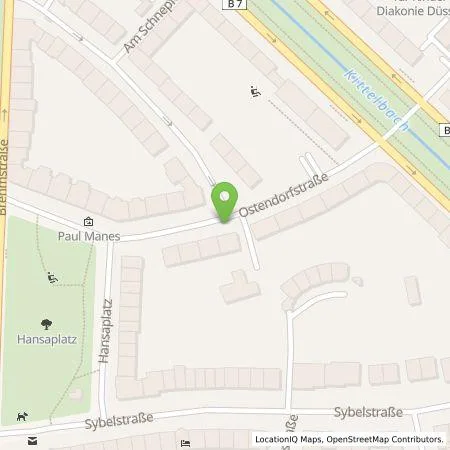 Standortübersicht der Tankstelle Stadtwerke Düsseldorf AG in 40239 Düsseldorf