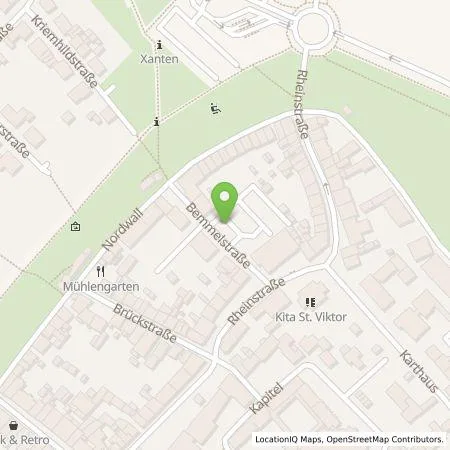 Standortübersicht der Tankstelle NEW Niederrhein Energie und Wasser GmbH in 46509 Xanten
