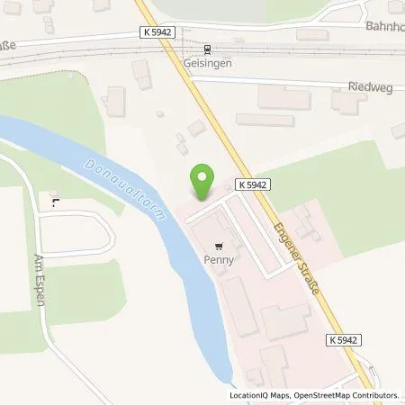 Standortübersicht der Tankstelle EnBW mobility+ AG und Co.KG in 78187 Geisingen