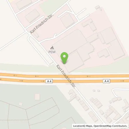 Standortübersicht der Tankstelle LADE.DA GmbH in 52072 Aachen