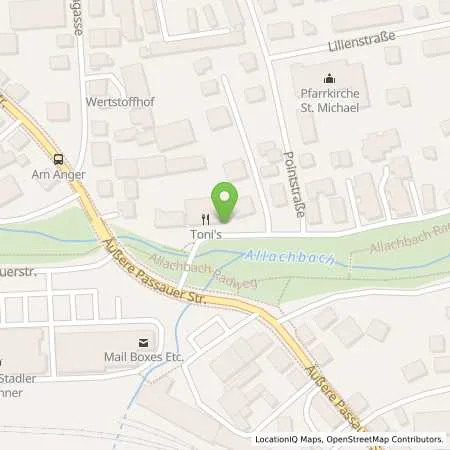 Standortübersicht der Tankstelle Genusshotel Wenisch GmbH & Co. KG in 94315 Straubing