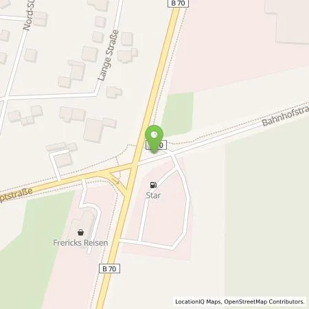 Standortübersicht der Tankstelle ORLEN Deutschland GmbH in 26892 Dörpen