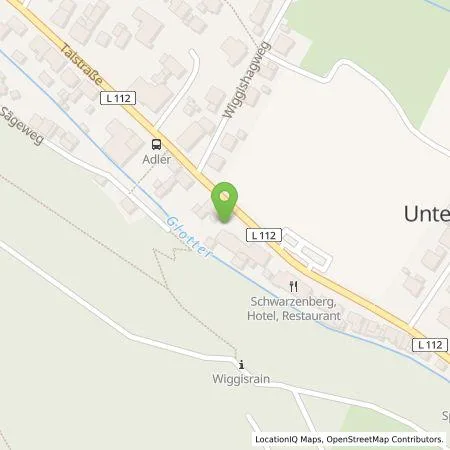 Standortübersicht der Tankstelle SCHARR WÄRME GmbH & Co. KG in 79286 Glottertal