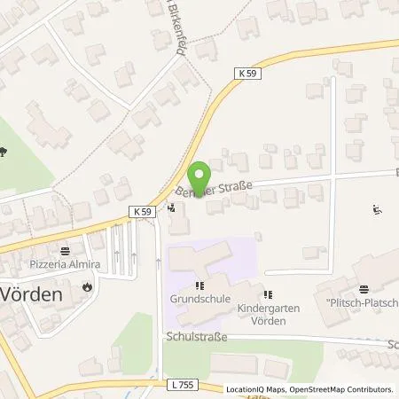 Standortübersicht der Tankstelle Westenergie Metering GmbH in 37696 Marienmünster