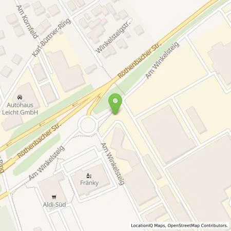 Standortübersicht der Tankstelle StWL Mobilität und Infrastruktur GmbH in 91207 Lauf a.d.Pegnitz