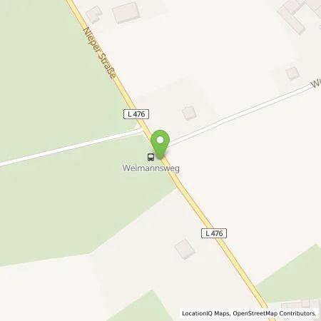 Standortübersicht der Tankstelle Shell Deutschland GmbH in 46514 Schermbeck