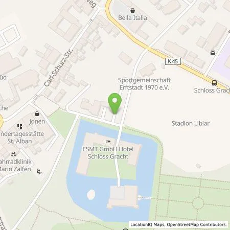 Standortübersicht der Tankstelle Westenergie Metering GmbH in 50374 Erftstadt