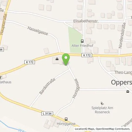 Standortübersicht der Tankstelle Oberhessische Versorgungsbetriebe AG in 35519 Rockenberg