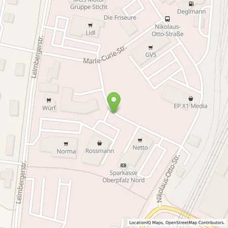 Standortübersicht der Tankstelle EnBW mobility+ AG und Co.KG in 92637 Weiden