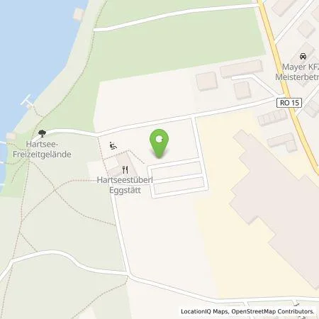 Standortübersicht der Tankstelle Energie Südbayern GmbH in 83125 Eggstätt