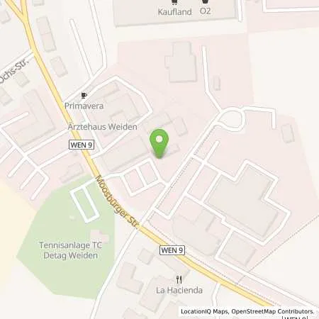 Standortübersicht der Tankstelle Charge-ON in 92637 Weiden