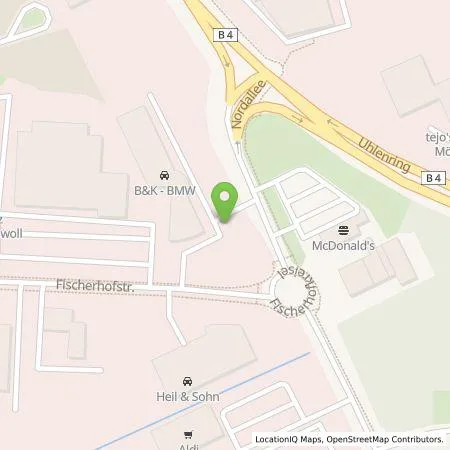 Standortübersicht der Tankstelle WELLER Premium GmbH in 29525 Uelzen