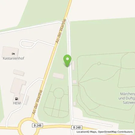Standortübersicht der Tankstelle Stadtwerke Stendal GmbH in 29410 Salzwedel , Hansestadt
