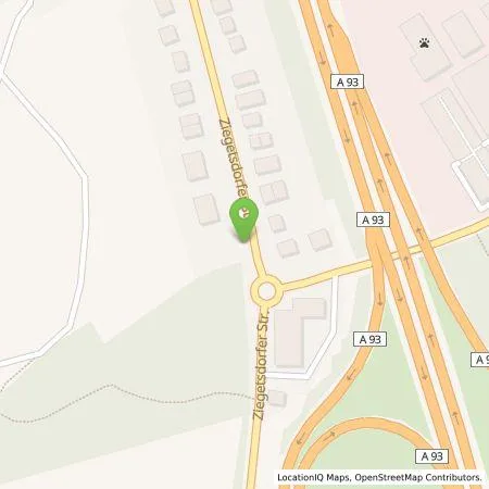Standortübersicht der Tankstelle REWAG KG in 93051 Regensburg
