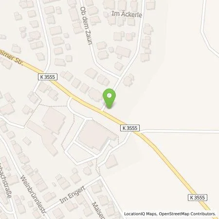 Standortübersicht der Tankstelle deer GmbH in 76359 Marxzell