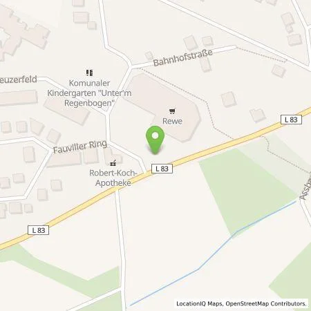 Standortübersicht der Tankstelle e-regio GmbH & Co. KG in 53501 Grafschaft