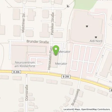 Standortübersicht der Tankstelle Wattif Europe GmbH in 25524 Itzehoe
