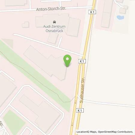 Standortübersicht der Tankstelle WELLER Premium GmbH in 49080 Osnabrück