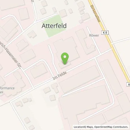 Standortübersicht der Tankstelle Citywatt GmbH in 49076 Osnabrück