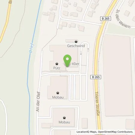 Standortübersicht der Tankstelle e-regio GmbH & Co. KG in 53937 Schleiden