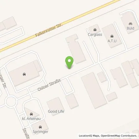 Standortübersicht der Tankstelle Autohaus Anders GmbH in 49377 Vechta