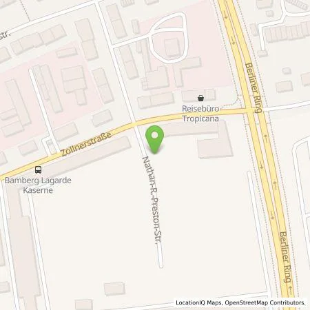 Standortübersicht der Tankstelle Stadtwerke Bamberg Verkehrs- und Park GmbH in 96052 Bamberg