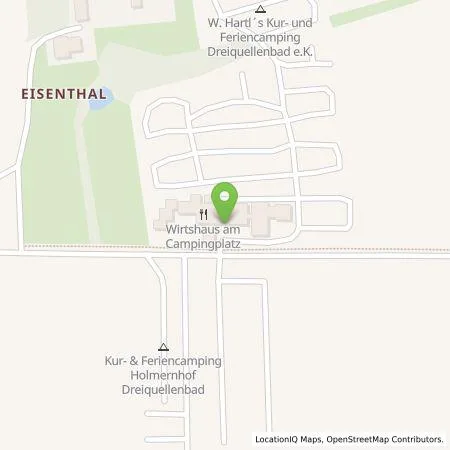 Standortübersicht der Tankstelle E.ON Drive Germany GmbH in 94086 Bad Griesbach i.Rottal
