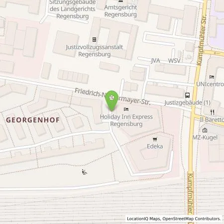 Standortübersicht der Tankstelle Qwello Deutschland GmbH in 93049 Regensburg