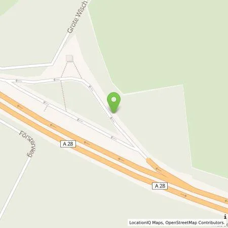 Standortübersicht der Tankstelle Fastned Deutschland GmbH & Co. KG in 26160 Bad Zwischenahn