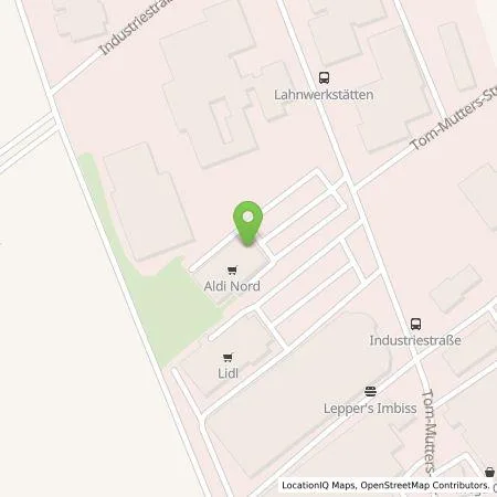 Standortübersicht der Tankstelle ALDI Nord Deutschland Stiftung & Co. KG in 35041 Marburg
