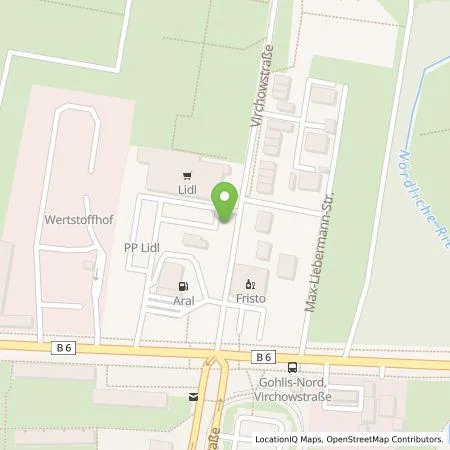 Standortübersicht der Tankstelle Lidl Dienstleistung GmbH & Co. KG in 04157 Leipzig