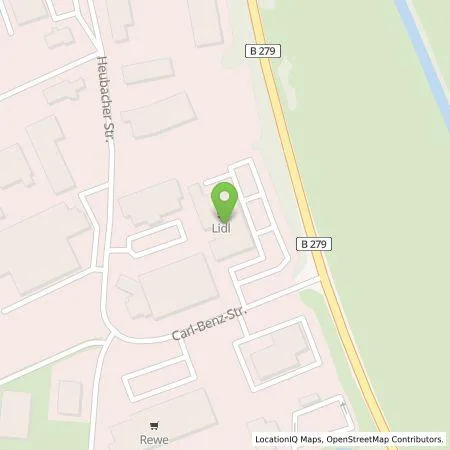 Standortübersicht der Tankstelle Lidl Dienstleistung GmbH & Co. KG in 96106 Ebern