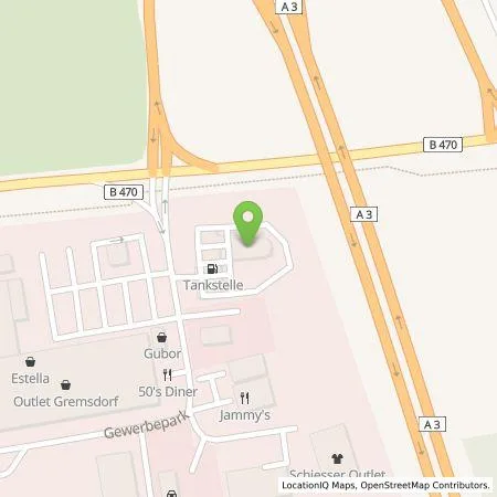Standortübersicht der Tankstelle BP Europa SE in 91350 Gremsdorf