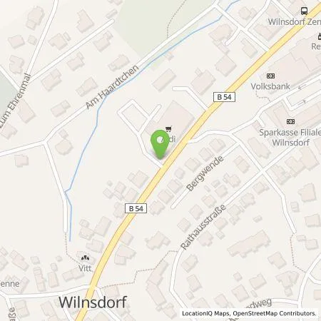 Standortübersicht der Tankstelle ALDI Nord Deutschland Stiftung & Co. KG in 57234 Wilnsdorf
