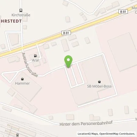 Standortübersicht der Tankstelle Allego GmbH in 38820 Halberstadt
